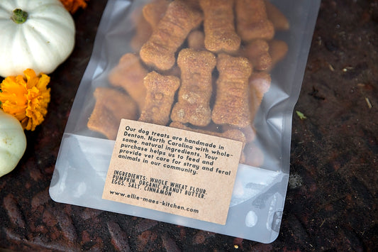 Bats and Boos Halloween Dog Treats | All-Natural Handmade 5oz bag